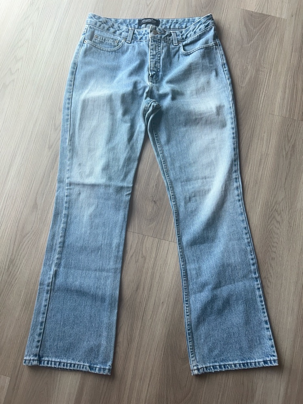 Victoria Secret Y2K Vintage London Premium Bootcut Jeans 12 Blue Wash Classic